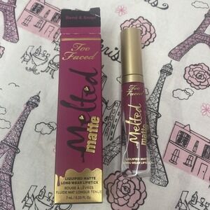 TOO FACED Melted Matte Liquid Lipstick Shade BEND & SNAP! / 7 mL